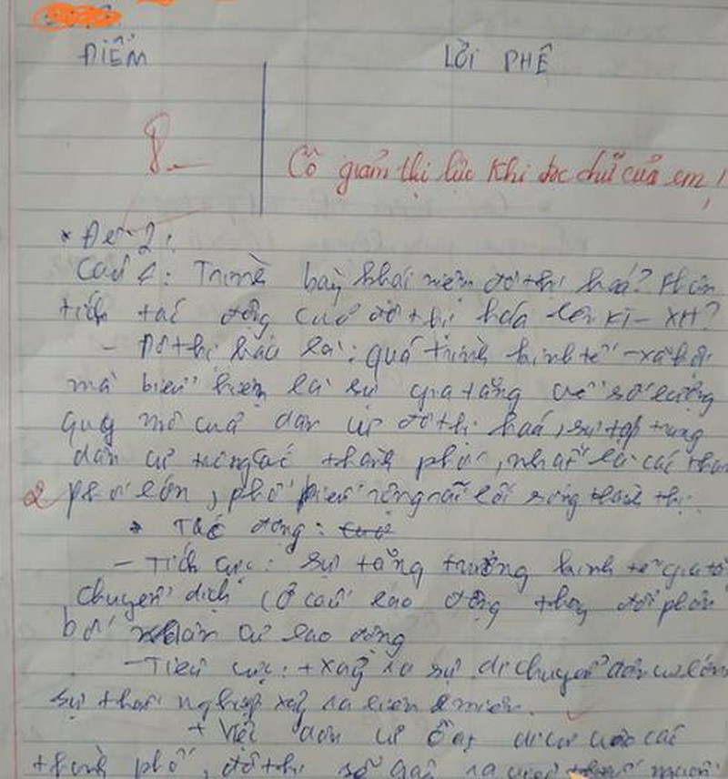 Cộng đồng mạng - Gặp bài làm viết chữ xấu, cô giáo phê 1 câu khiến học trò 'muối mặt' (Hình 3).