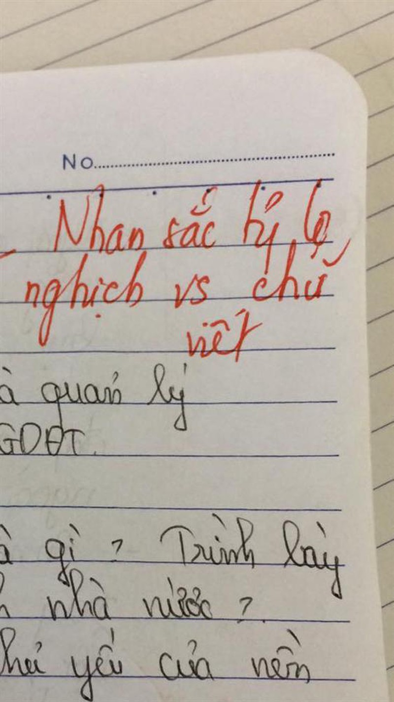 Cộng đồng mạng - Gặp bài làm viết chữ xấu, cô giáo phê 1 câu khiến học trò 'muối mặt' (Hình 4).