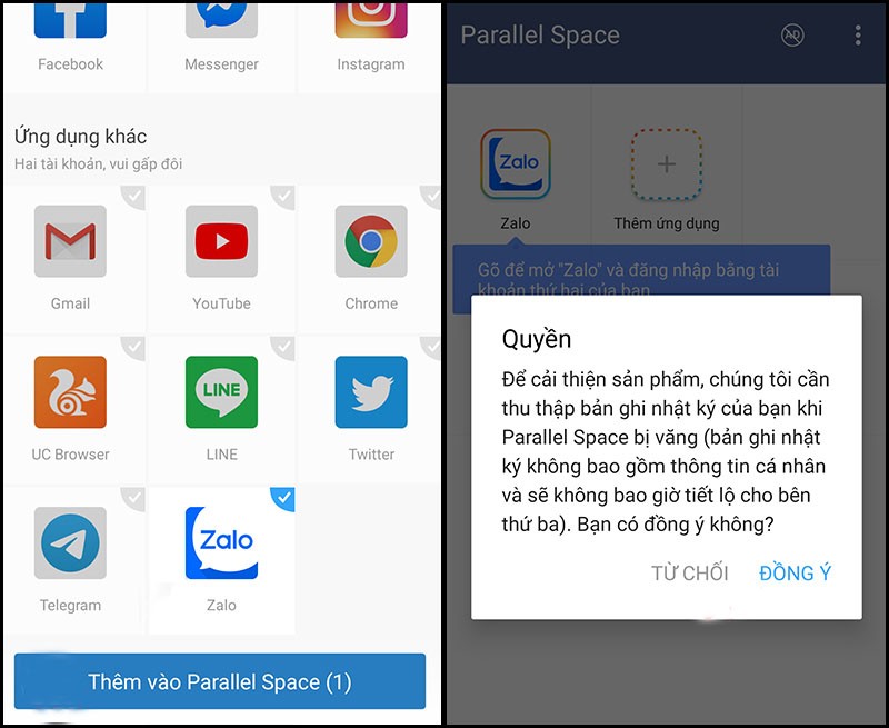 Thủ thuật - Tiện ích - Mẹo đăng nhập 2 tài khoản Zalo cùng lúc trên điện thoại Android  (Hình 2).