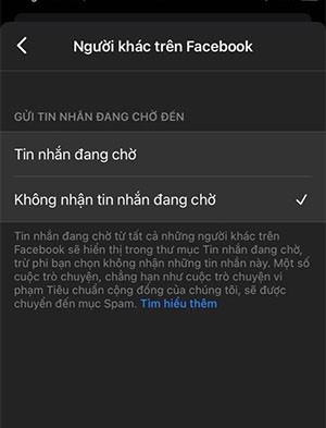 Thủ thuật - Tiện ích - Mẹo chặn tin nhắn làm phiền từ người lạ trên Facebook Messenger (Hình 3).