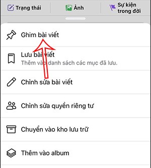 Thủ thuật - Tiện ích - Hướng dẫn cách ghim bài viết trên Facebook cá nhân cực đơn giản