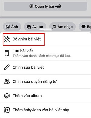 Thủ thuật - Tiện ích - Hướng dẫn cách ghim bài viết trên Facebook cá nhân cực đơn giản (Hình 2).