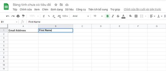 Thủ thuật - Tiện ích - Mẹo gửi email hàng loạt cực nhanh trong Gmail từ Google Sheets (Hình 3).