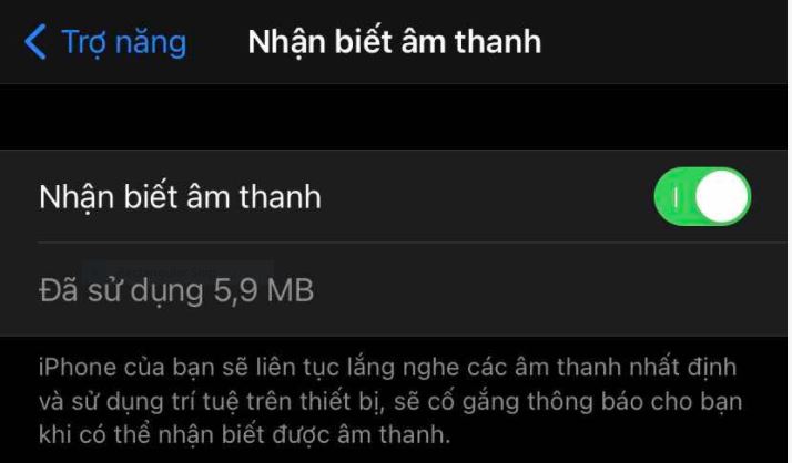 Thủ thuật - Tiện ích - Cách bật tính năng phát hiện tiếng em bé khóc trên iPhone