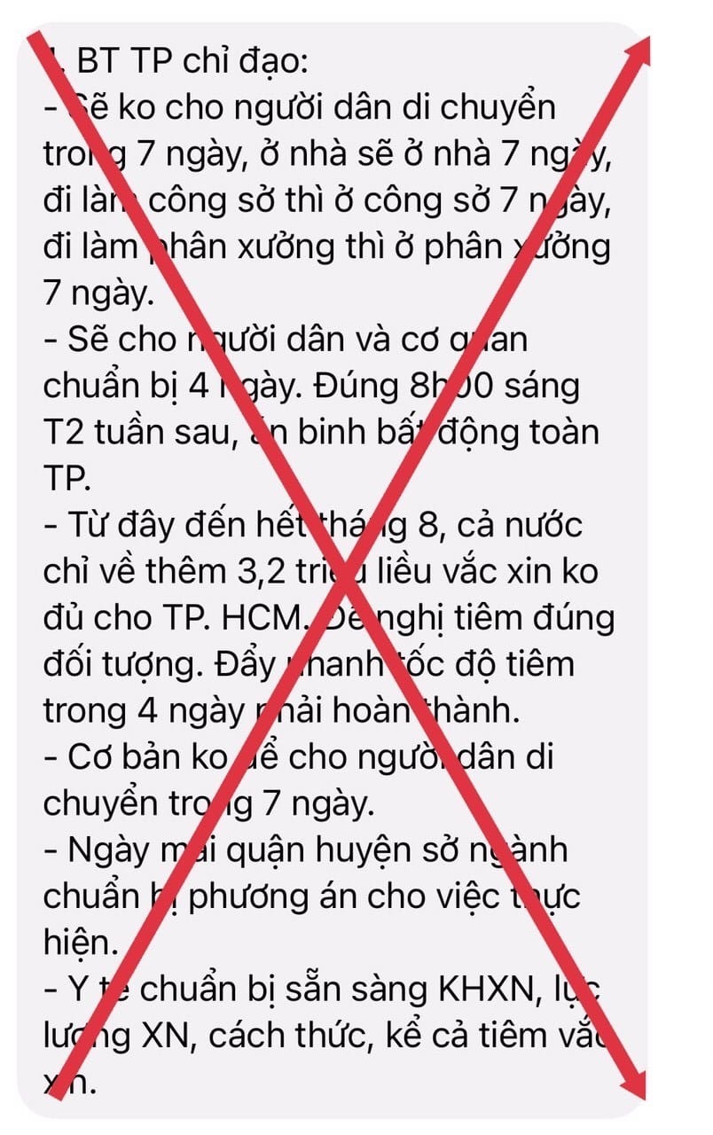 Xã hội - Hà Nội: Thực hư thông tin 'không cho người dân di chuyển trong 7 ngày'