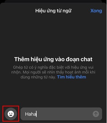 Thủ thuật - Tiện ích - Cách gửi tin nhắn trên Messenger có hiệu ứng từ ngữ thú vị