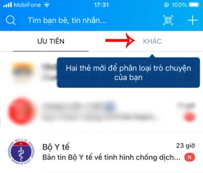 Thủ thuật - Tiện ích - Hướng dẫn cách phân loại tin nhắn ưu tiên trên Zalo (Hình 3).