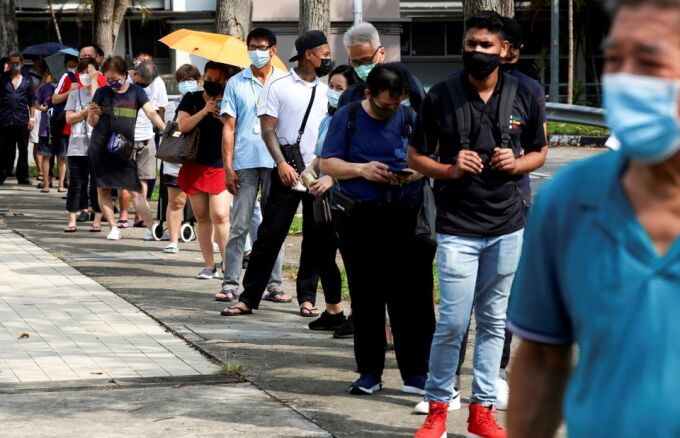 Toàn cảnh - Số ca nhiễm Covid-19 tăng vọt 'bất thường', Singapore theo dõi sát sao