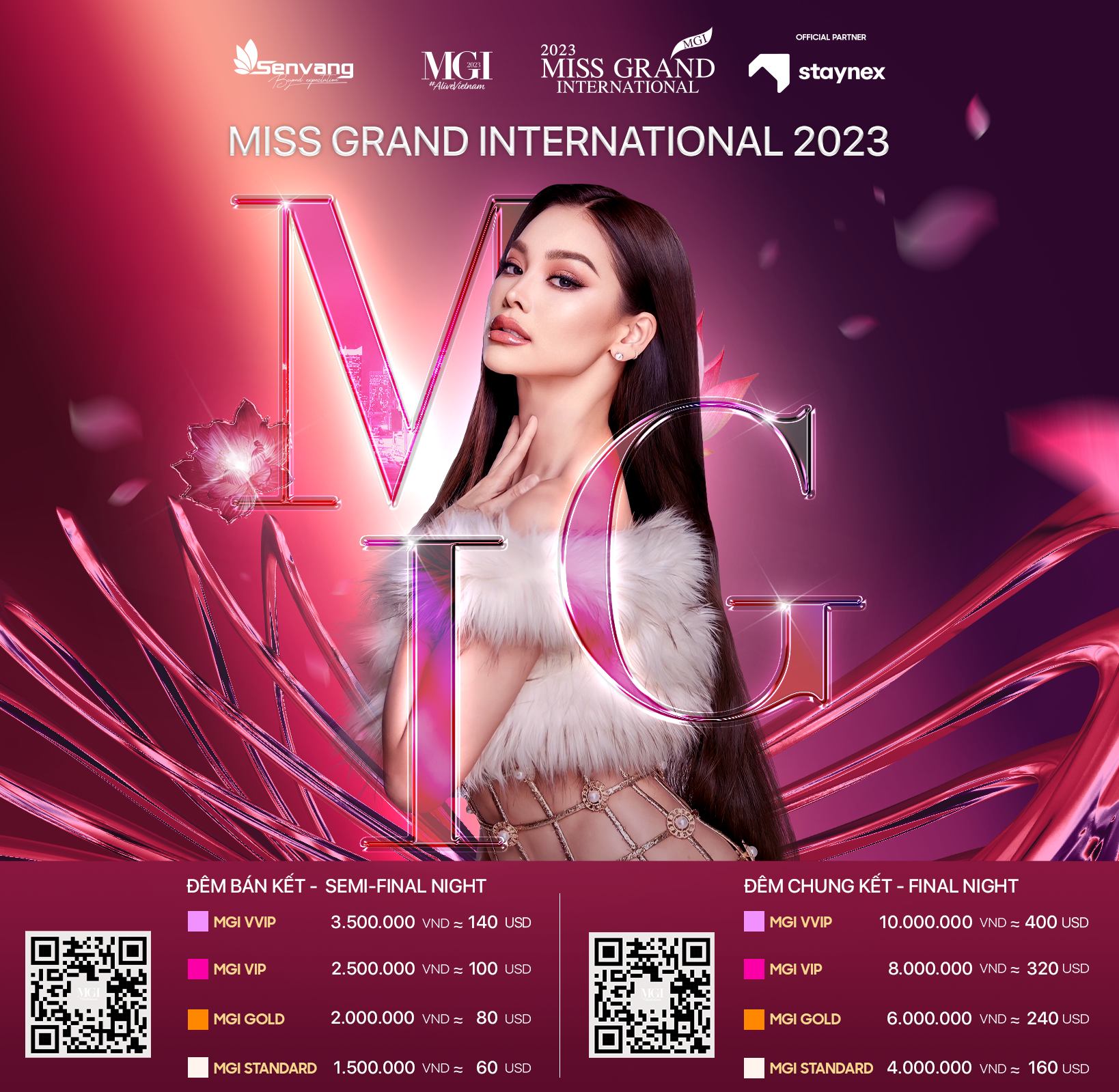 Giải trí - Tranh cãi giá vé Miss Grand International 2023 cao, ban tổ chức lên tiếng