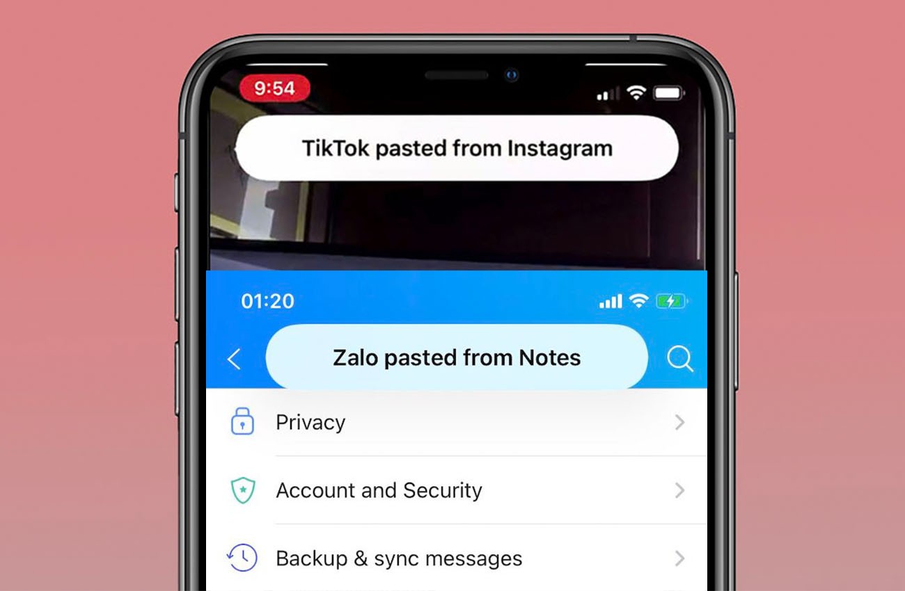 Cuộc sống số - IOS 14 phát hiện Zalo, TikTok 'lén' đọc clipboard người dùng