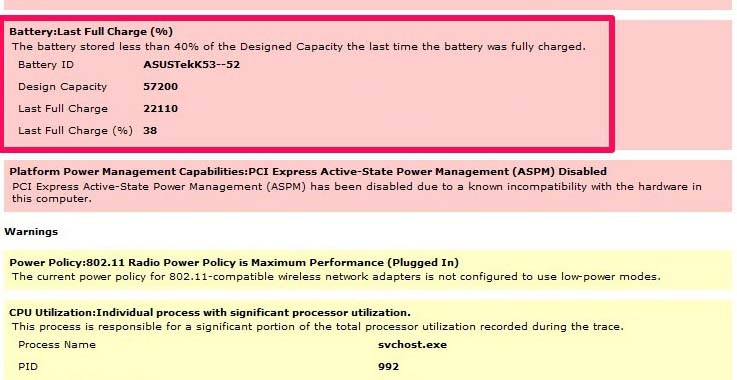 Thủ thuật - Tiện ích - Mẹo kiểm tra pin laptop không cần sử dụng phần mềm bên ngoài (Hình 5).