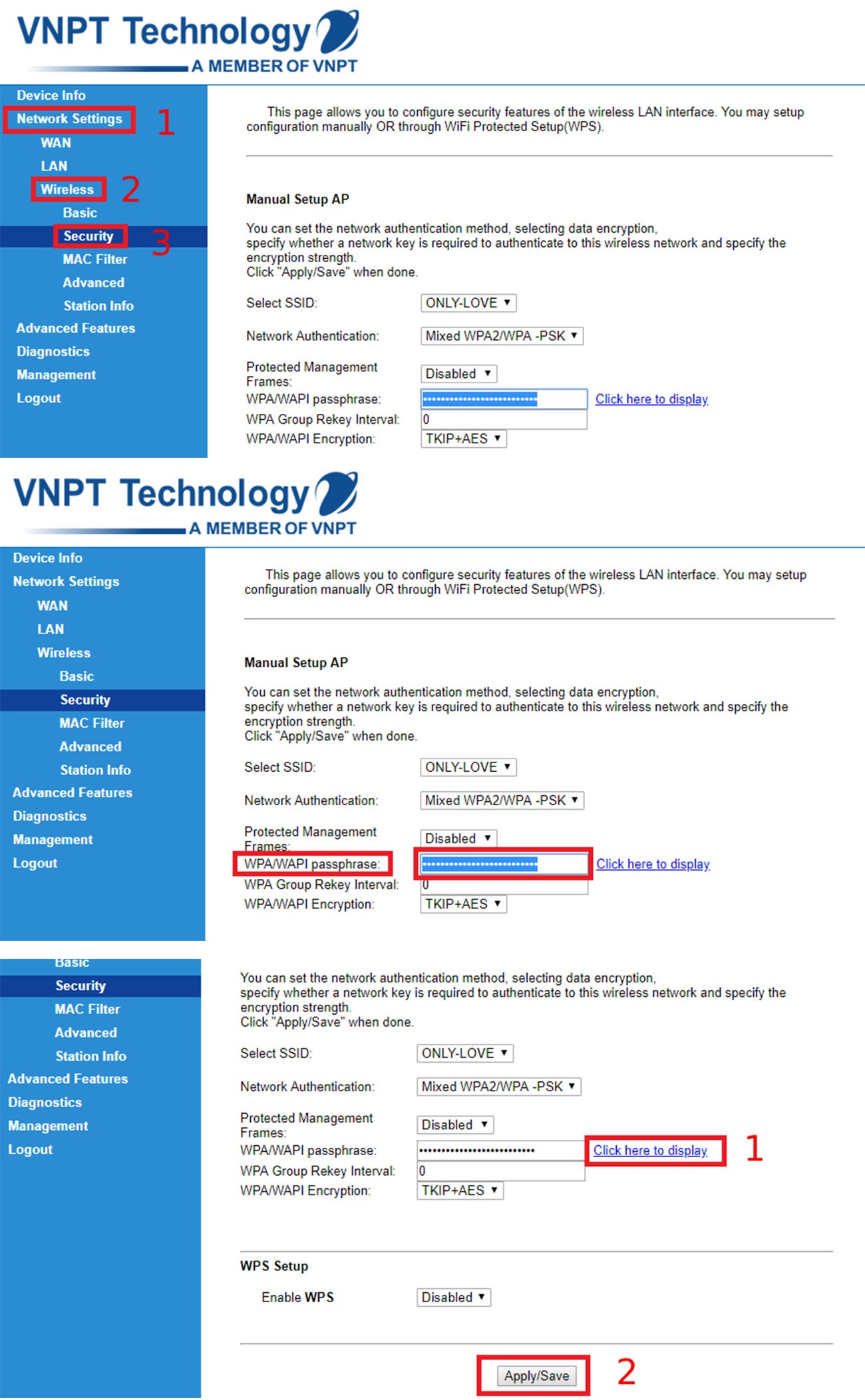 Thủ thuật - Tiện ích - Tổng hợp cách đổi mật khẩu Wifi các modem thông dụng nhất hiện nay (Hình 11).