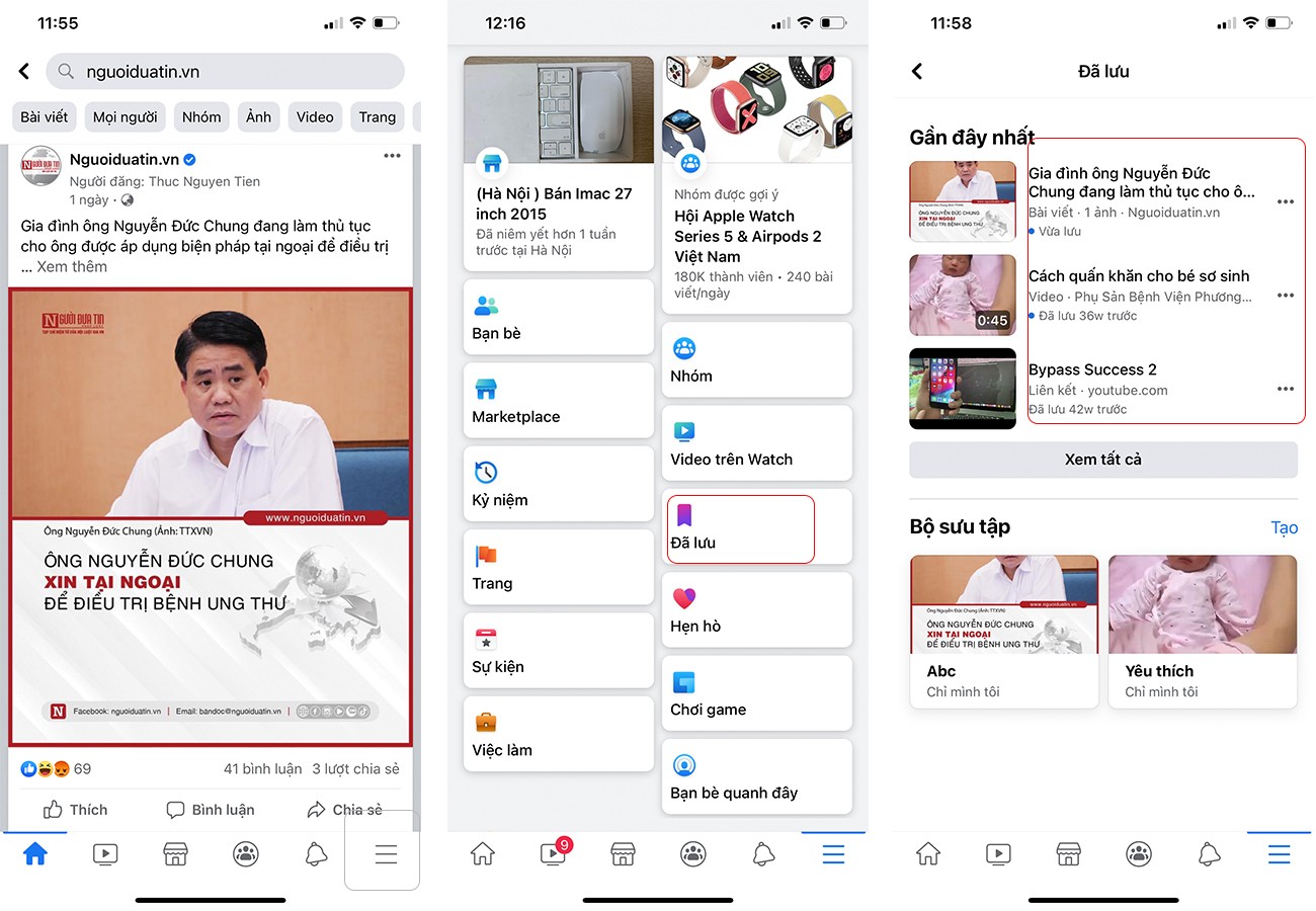 Thủ thuật - Tiện ích - Mẹo giúp bạn nâng cao trải nghiệm sử dụng Facebook trên hệ điều hành IOS (Hình 4).