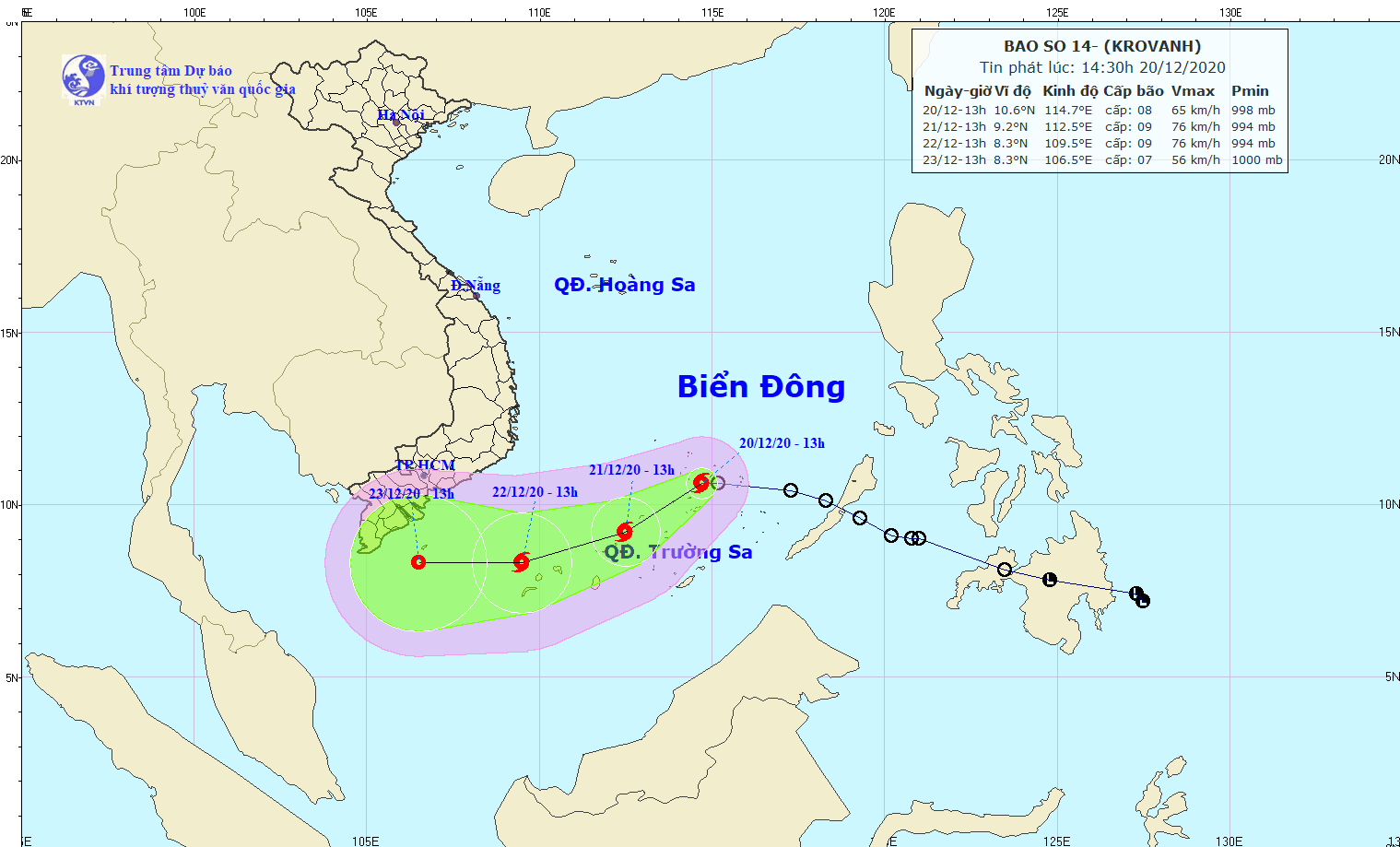 Đời sống - Dự báo thời tiết 21/12/2020: Các tỉnh Bắc Bộ trời tiếp tục rét đậm (Hình 2).