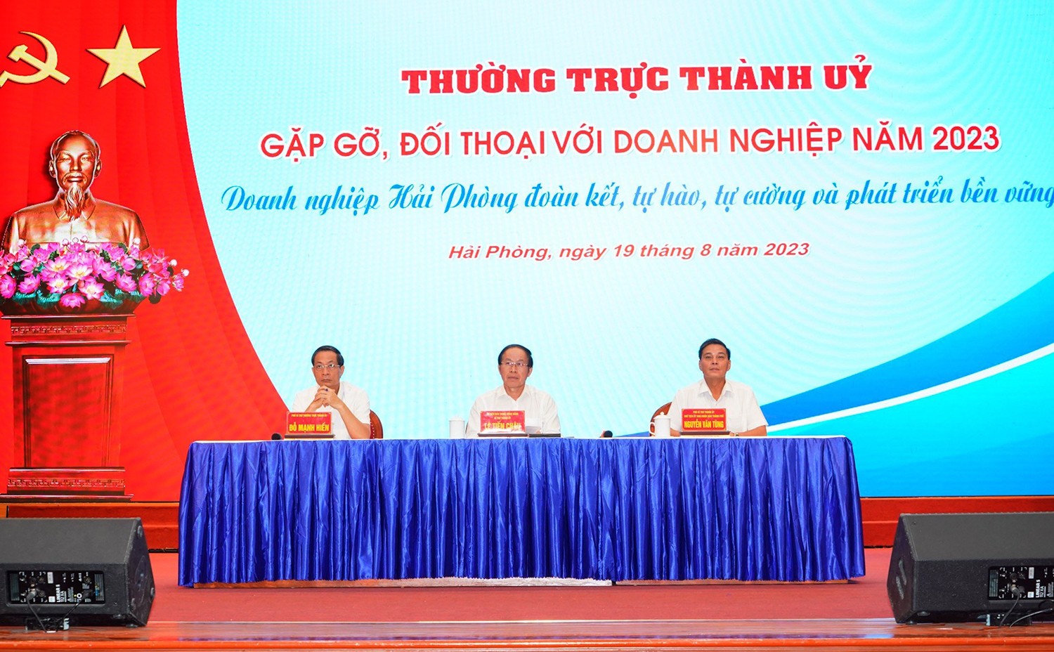 Sự kiện - Thường trực Thành ủy Hải Phòng đối thoại với hơn 600 doanh nghiệp