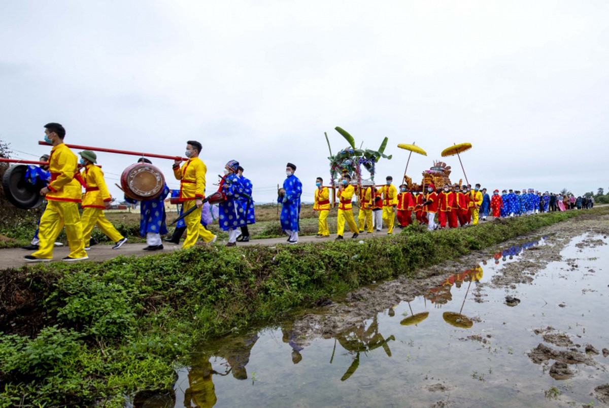 Văn hoá - Quảng Ninh: Lễ hội đình Vạn Ninh được công nhận Di sản phi vật thể