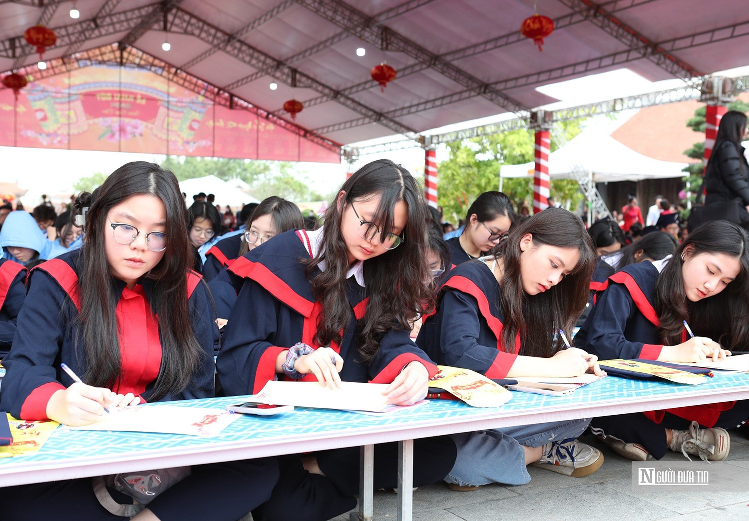 Văn hoá - Hải Phòng: Gần 150 học sinh dự Lễ hội Khai bút đầu Xuân