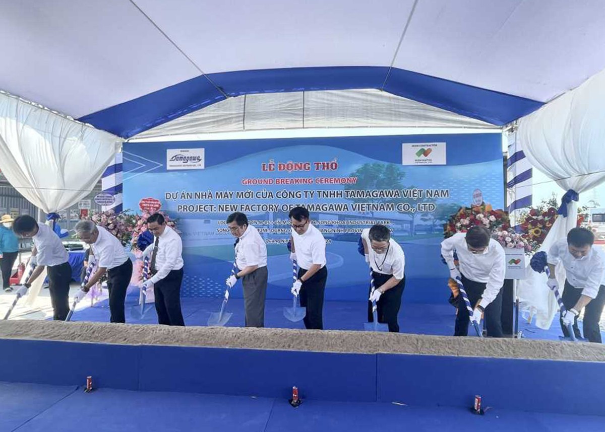 Bất động sản - Quảng Ninh: Khởi công dự án FDI hơn 35 triệu USD tại KCN Sông Khoai