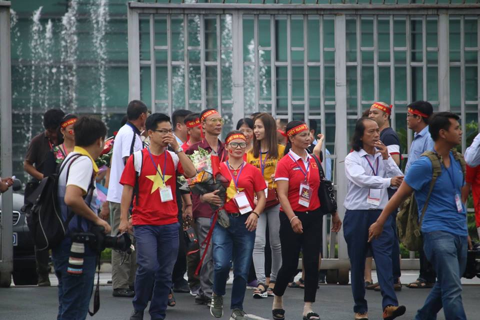 Tin nhanh - Trực tiếp lễ đón đoàn Olympic Việt Nam về nước sau ASIAD 2018 (Hình 19).