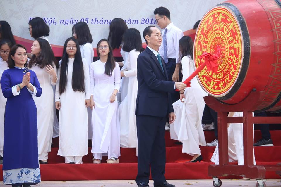 Tin nhanh - Học sinh cả nước nô nức dự lễ khai giảng năm học mới 2018 - 2019 (Hình 4).