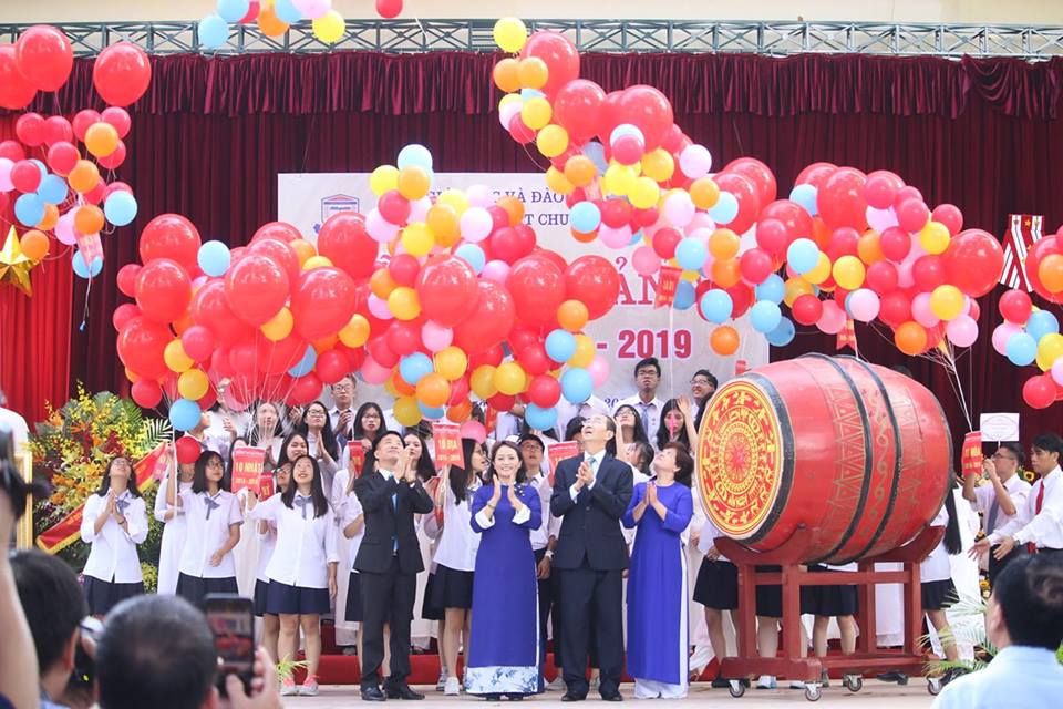 Tin nhanh - Học sinh cả nước nô nức dự lễ khai giảng năm học mới 2018 - 2019 (Hình 5).