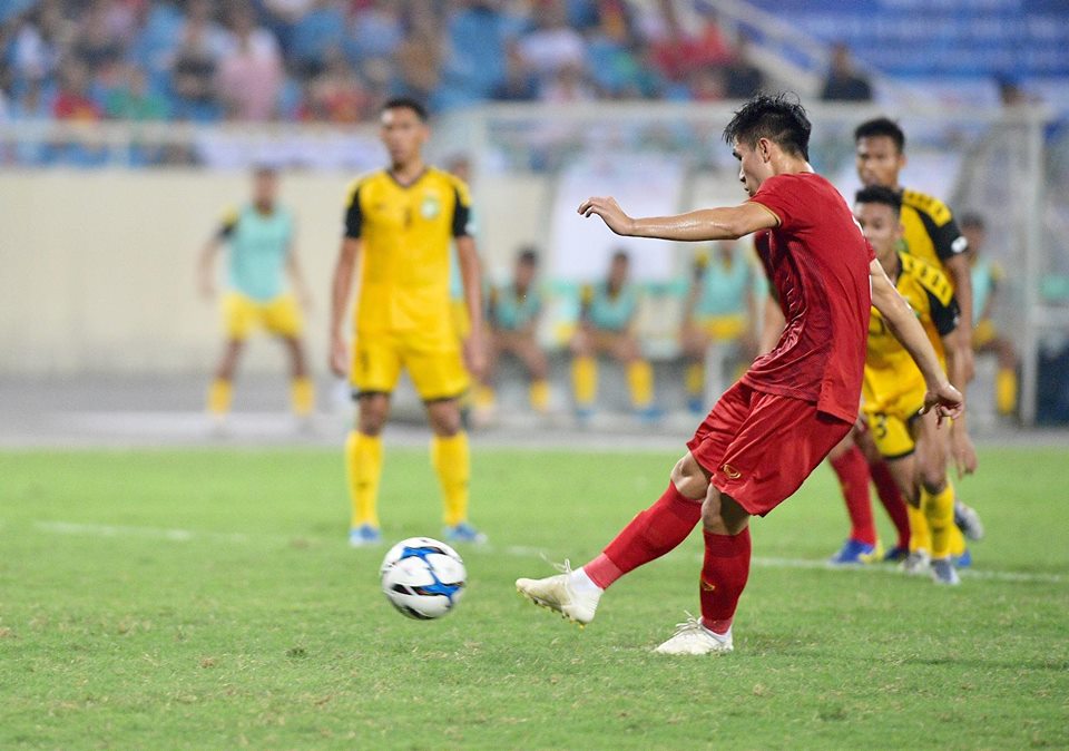 Thể thao - Trực tiếp bóng đá U23 châu Á Việt Nam- Brunei: U23 Việt Nam 6-0 U23 Brunei (Hình 2).