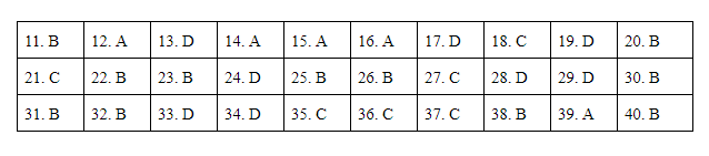 Giáo dục - Đáp án đề thi môn Lịch sử thi THPT Quốc gia 2019 của bộ GD&ĐT mã đề 308 (Hình 2).