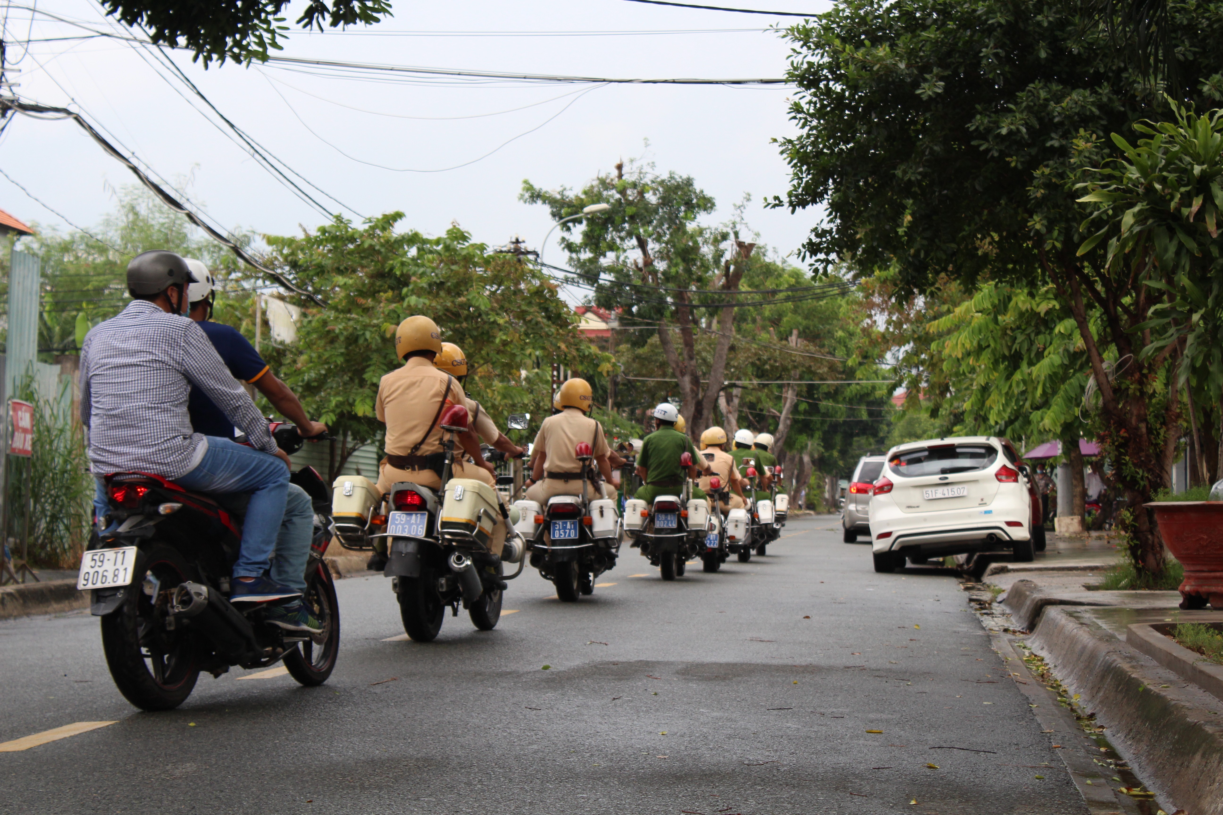 An ninh - Hình sự - TP.HCM: Công an quận Thủ Đức ra quân trấn áp tội phạm (Hình 9).