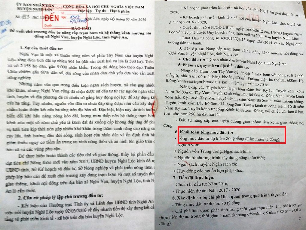 Sai phạm dự án 80 tỷ: Sở NN&PTNT tỉnh Nghệ An nói gì? (Hình 2).