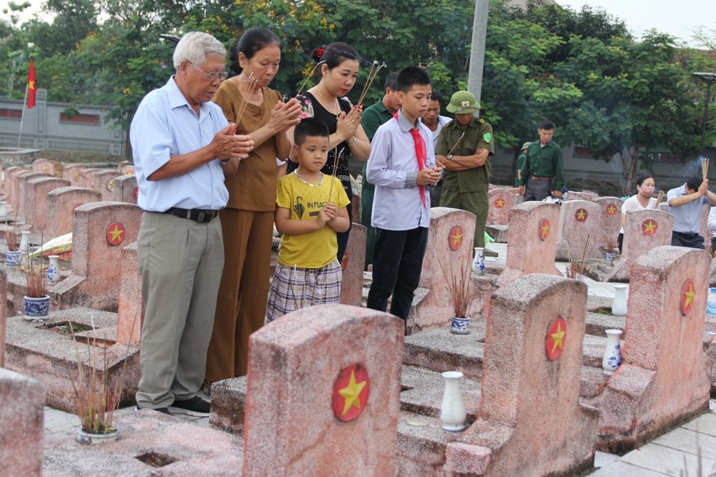 Tri ân những người con anh hùng của dân tộc đã ngã xuống, Đảng bộ, chính quyền và nhân dân Nghệ An nguyện sẽ tiếp tục phát huy truyền thống của dân tộc, của quê hương Xô Viết anh hùng; nỗ lực phấn đấu xây dựng quê hương, đất nước ngày càng giàu mạnh.