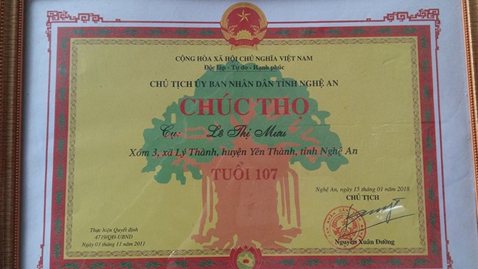 Sức khỏe - Bí quyết sống thọ của ba chị em ruột hơn trăm tuổi ở Nghệ An (Hình 3).