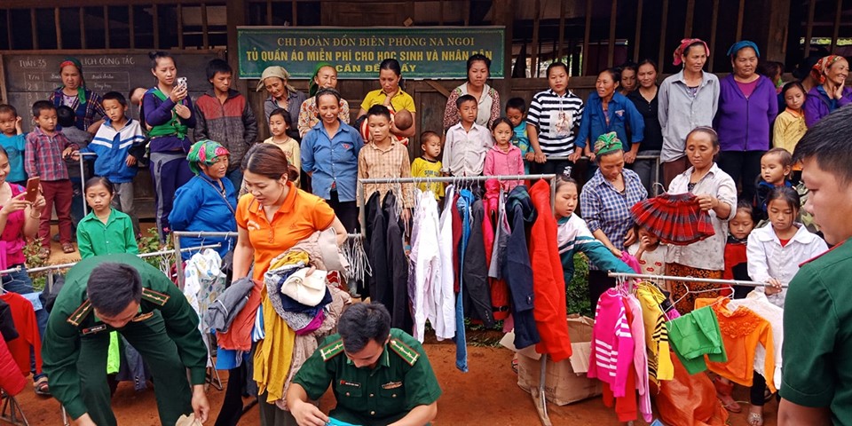 Tin nhanh - Tủ quần áo miễn phí “ai cần đến lấy” ở nơi xa xôi nhất xứ Nghệ (Hình 3).