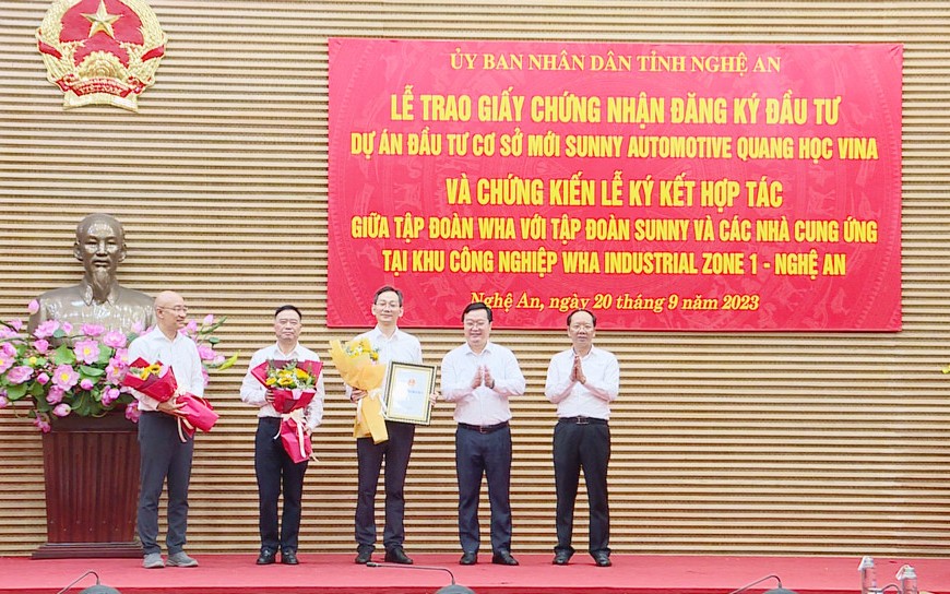 Kinh tế vĩ mô - Nghệ An lọt top đầu về thu hút đầu tư FDI 9 tháng đầu năm