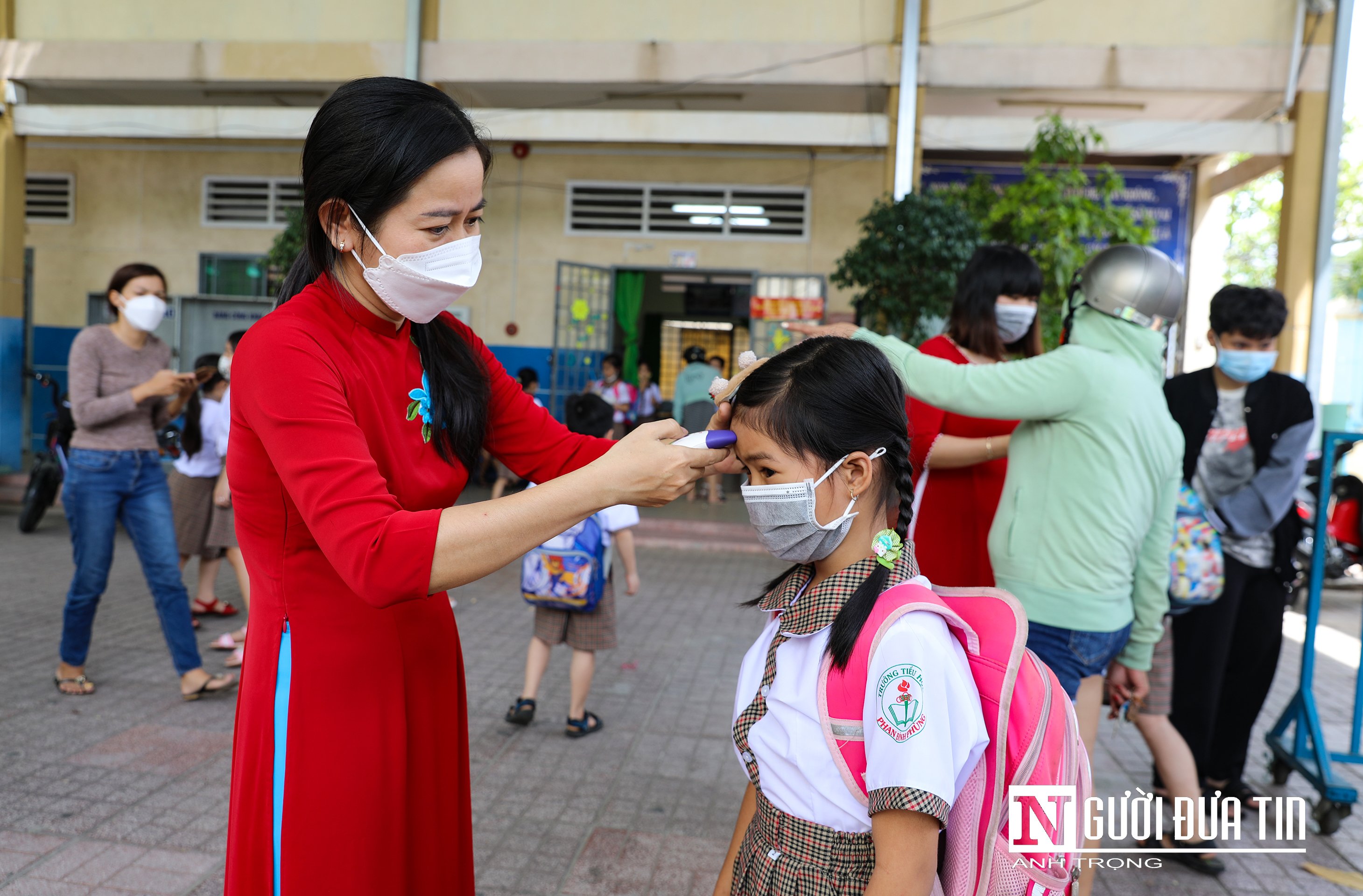 Giáo dục - Đồng Nai: Niềm vui đến trường của học sinh sau thời gian học trực tuyến (Hình 4).