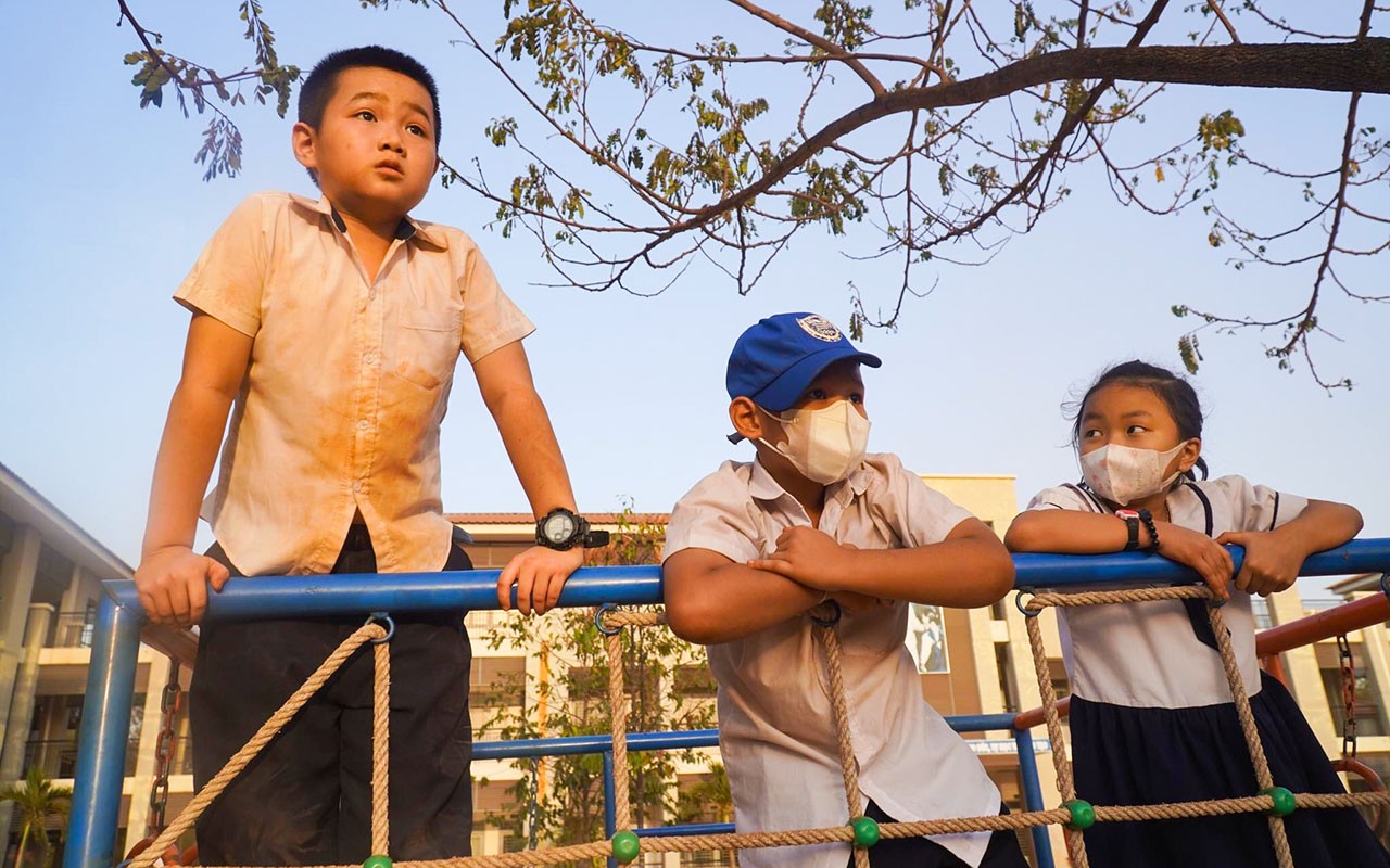 Môi trường - Đồng Nai: Gắn máy lạnh trường học ngăn bụi đỏ từ sân bay Long Thành (Hình 2).