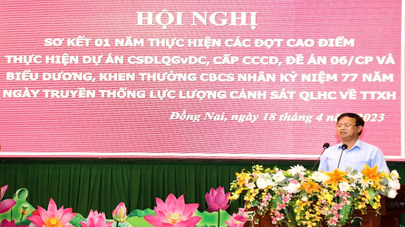 Sự kiện - Đồng Nai: Hội nghị sơ kết thực hiện Dự án Cơ sở dữ liệu quốc gia về dân cư (Hình 5).