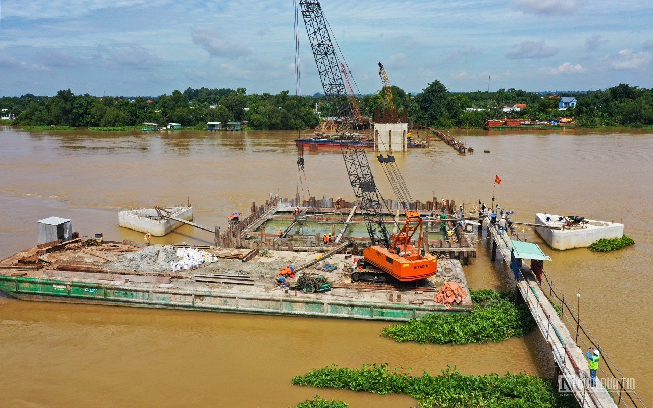 Dân sinh - Đồng Nai: Công trình cầu Bạch Đằng 2 đang hoàn thiện giai đoạn 1 (Hình 3).