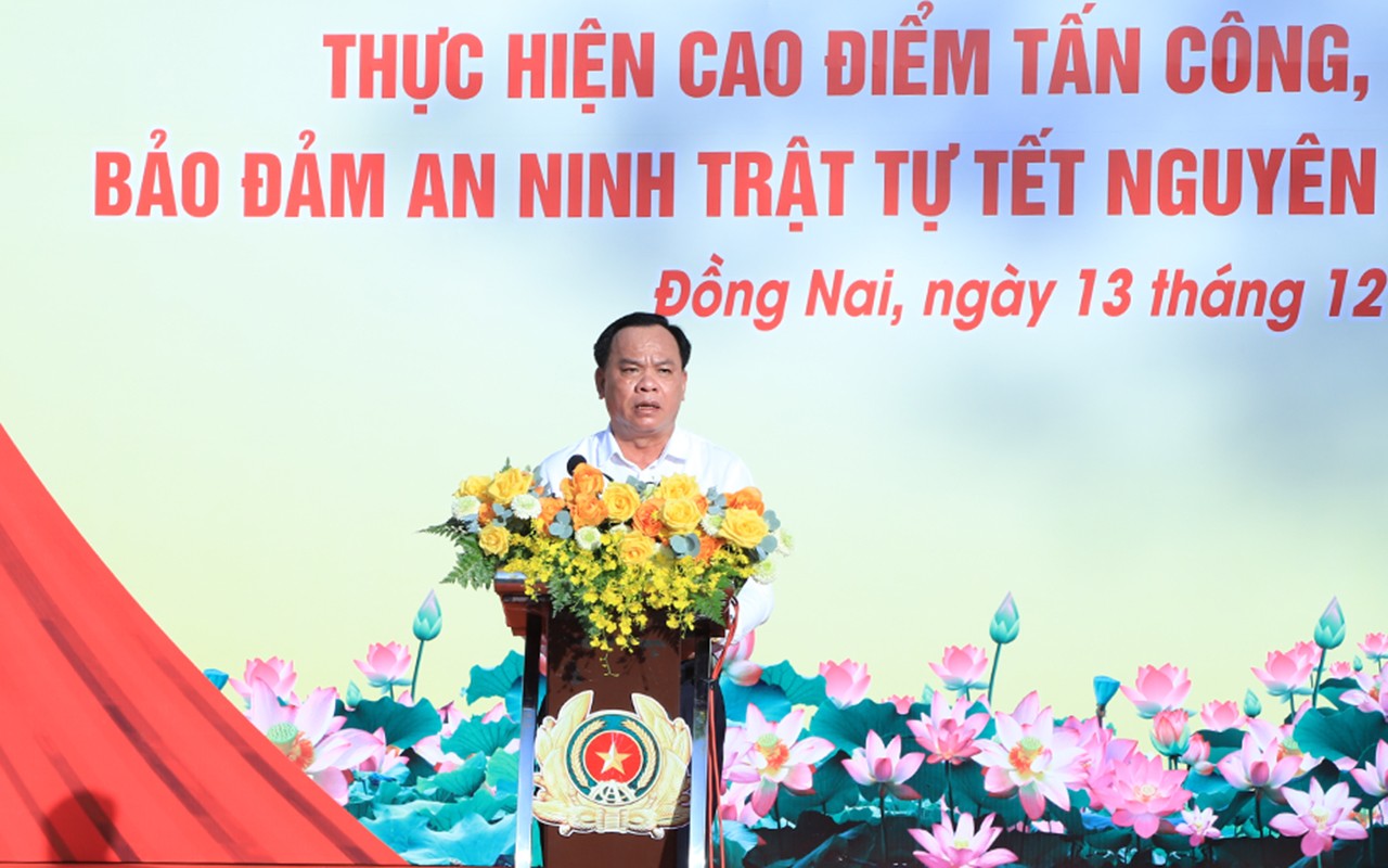 An ninh - Hình sự - Đồng Nai: Ra quân trấn áp tội phạm đảm bảo ANTT Tết Nguyên Đán  (Hình 2).