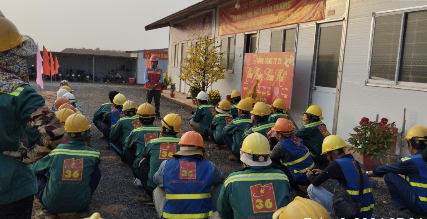 Dân sinh - Đồng Nai: Đón Xuân trên công trường sân bay Long Thành 