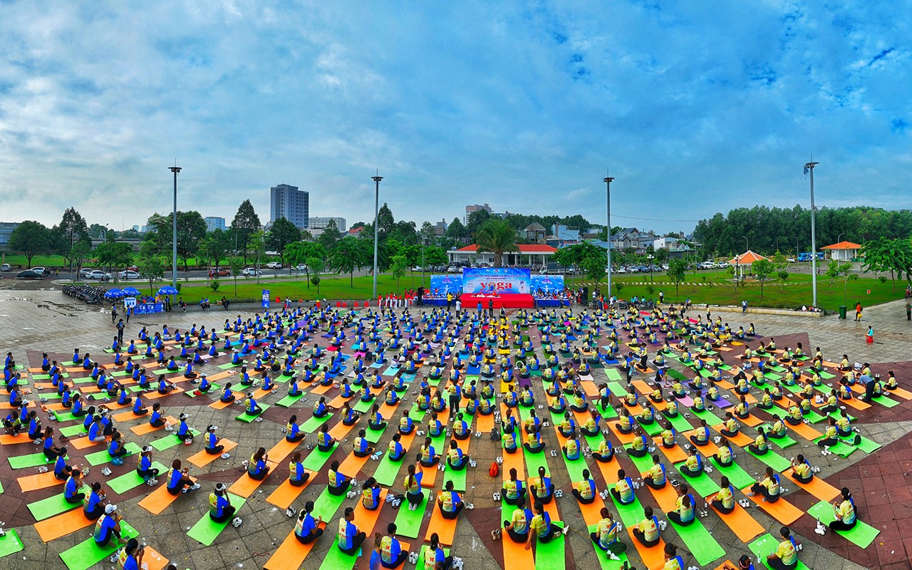 Dân sinh - Đồng Nai:  Sôi nổi ngày Quốc tế Yoga thành phố Biên Hòa năm 2024 (Hình 14).