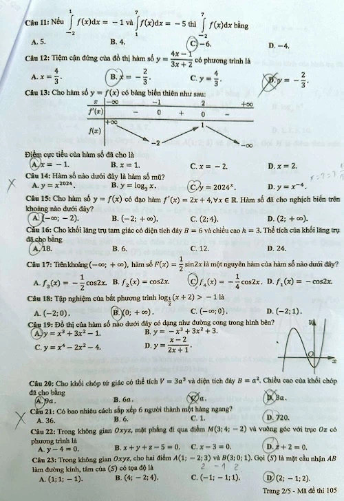 Giáo dục - Đồng Nai: Sĩ tử đánh giá đề Toán năm nay khó, có sự phân hóa từ câu 40 (Hình 7).