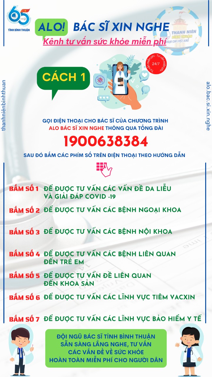 Dân sinh - Bình Thuận ra mắt Chương trình “Alo! Bác sĩ xin nghe”