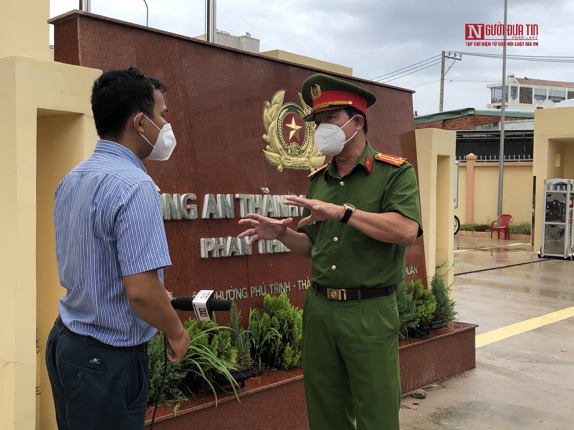 Sự kiện - Công an Tp.Phan Thiết ra quân tuần tra, kiểm soát, xử lý vi phạm Chỉ thị 16 (Hình 2).