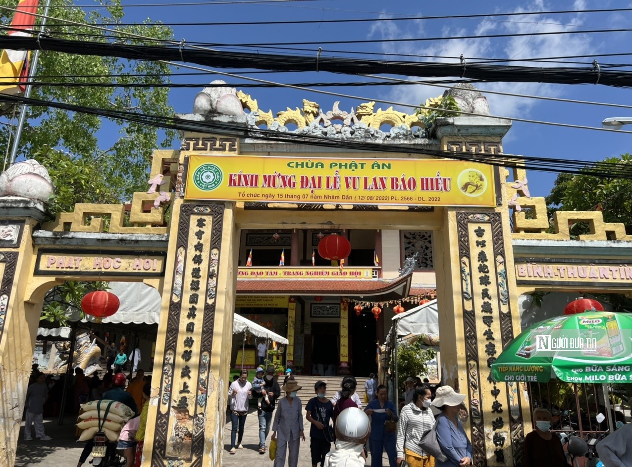 Dân sinh - Bình Thuận: Hàng ngàn phật tử xúc động trước Lễ Vu lan báo hiếu (Hình 2).