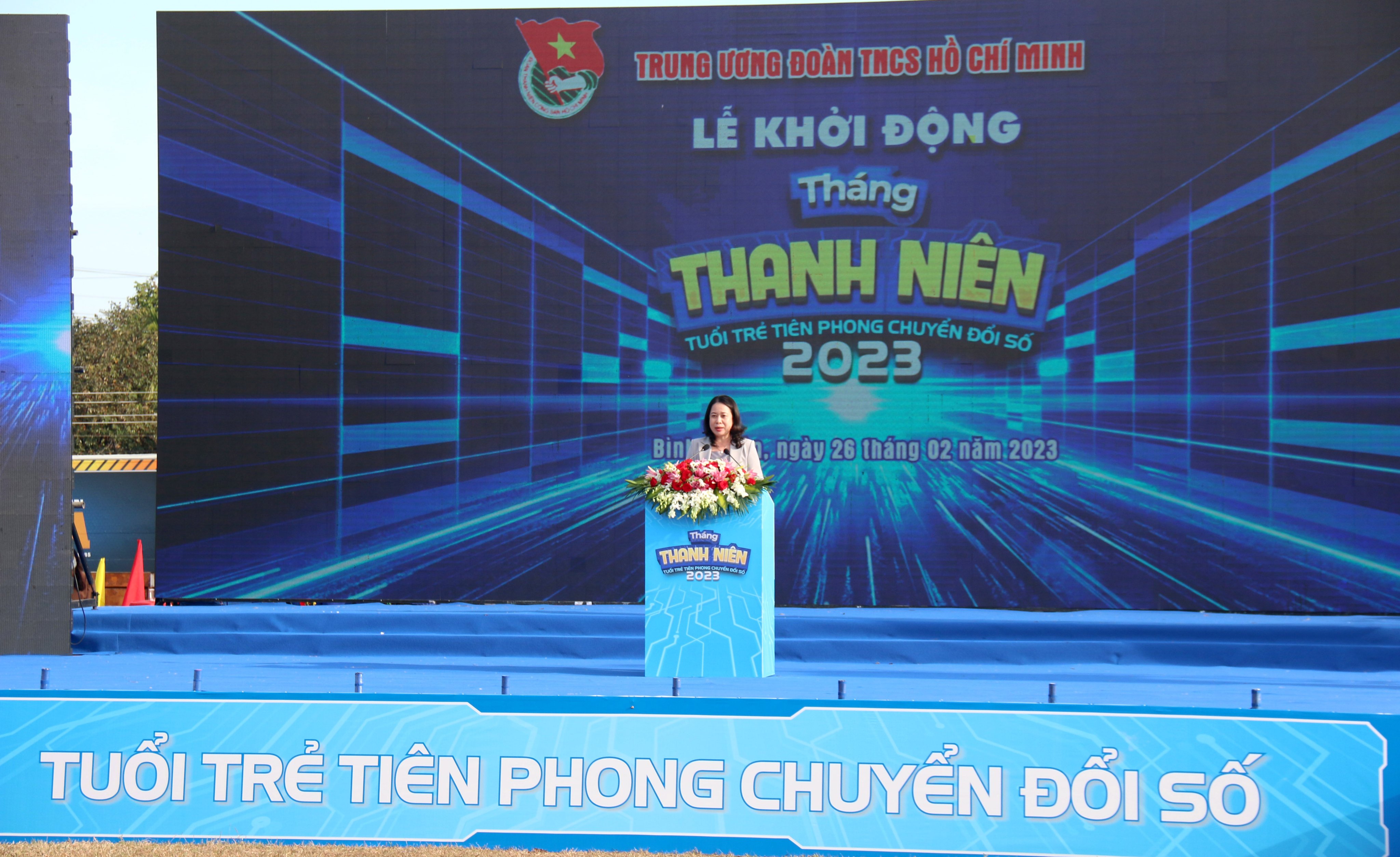 Sự kiện - Quyền Chủ tịch nước Võ Thị Ánh Xuân dự Lễ khởi động Tháng Thanh niên 2023