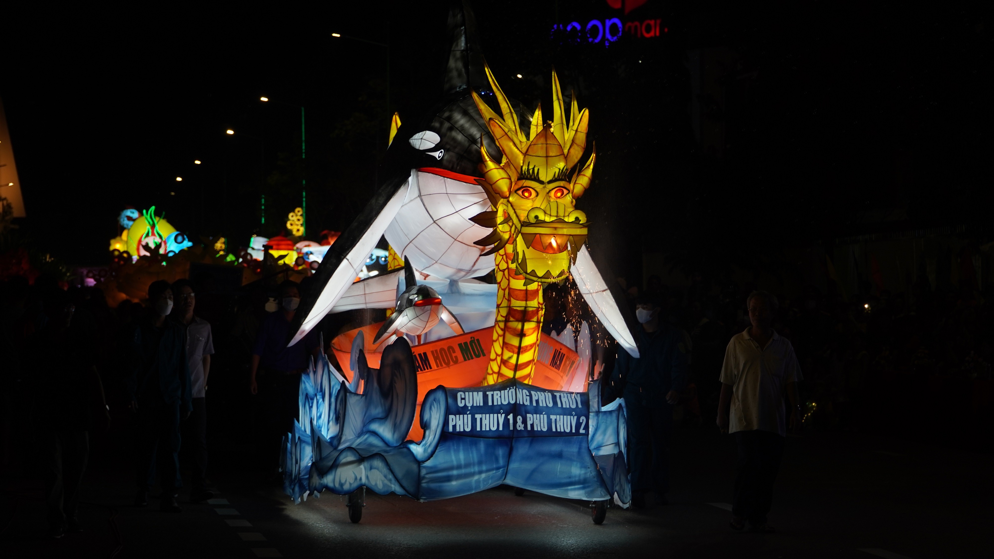 Dân sinh - Đa sắc màu Lễ hội rước đèn trung thu tại Tp.Phan Thiết, tỉnh Bình Thuận (Hình 6).