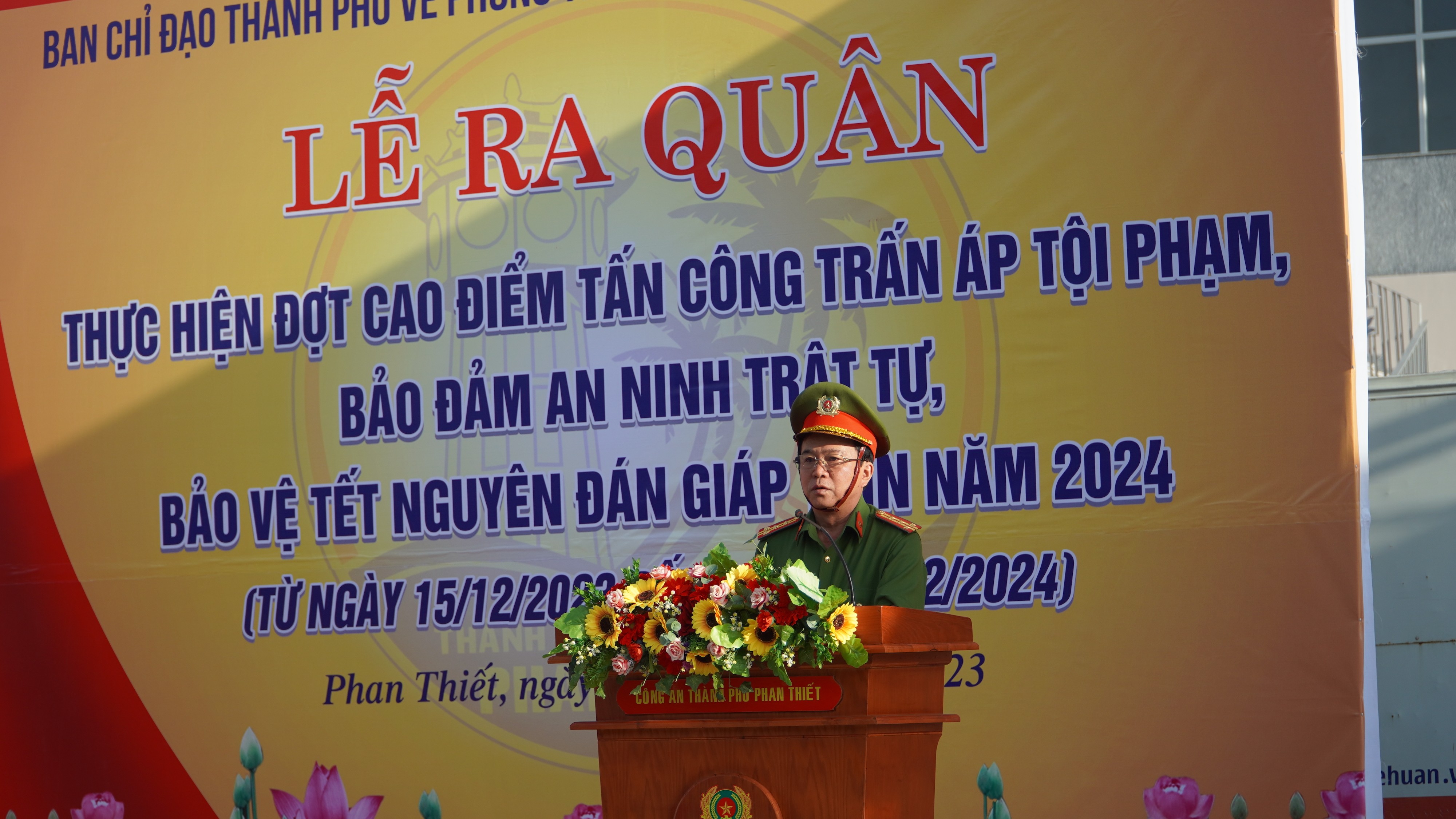 Dân sinh - Bình Thuận: Ra quân cao điểm trấn áp tội phạm dịp Tết Nguyên đán 2024 (Hình 8).