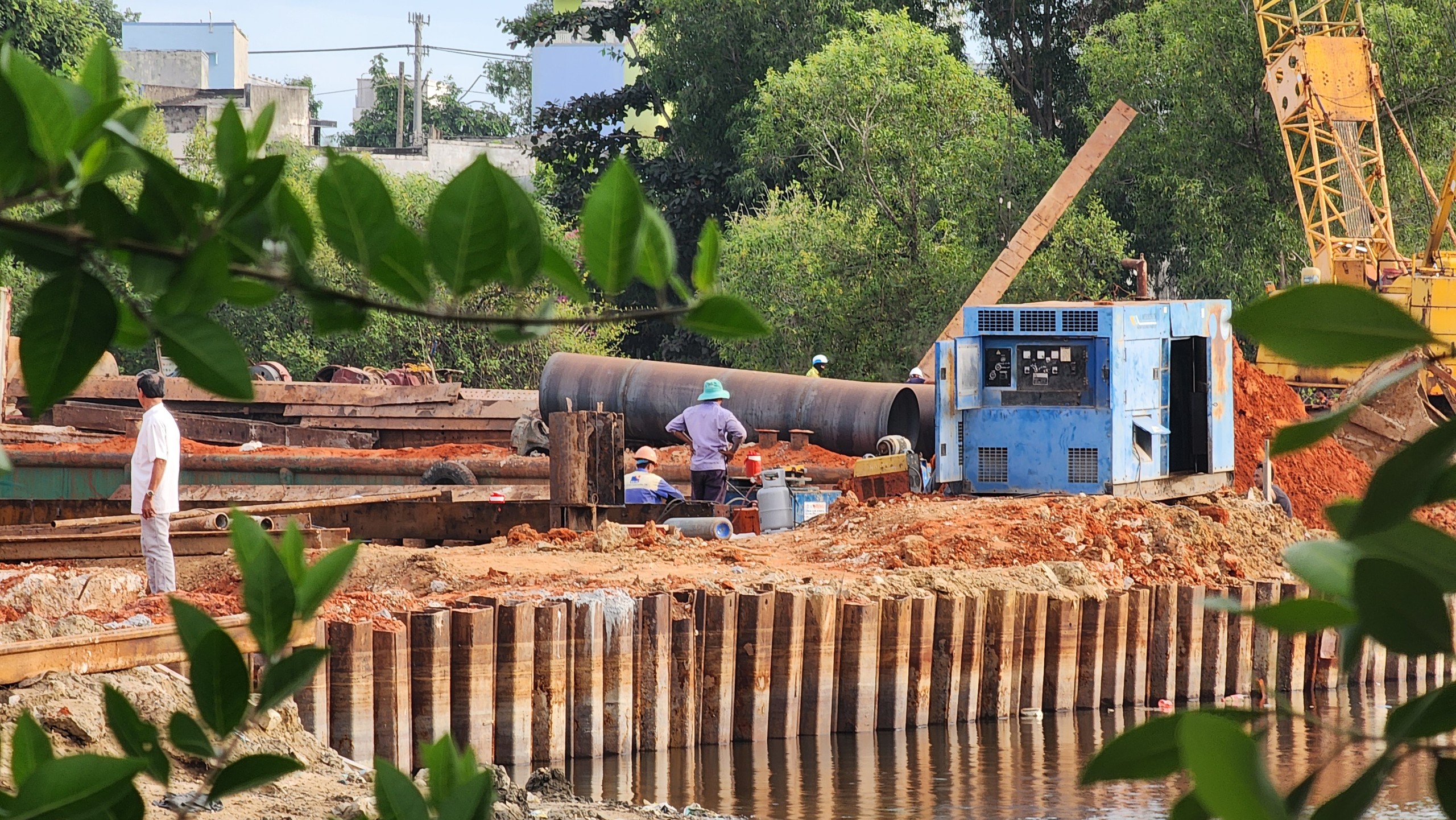 Dân sinh - Dự án Cầu Văn Thánh ở Bình Thuận tiến độ thi công đạt 2% khối lượng (Hình 2).