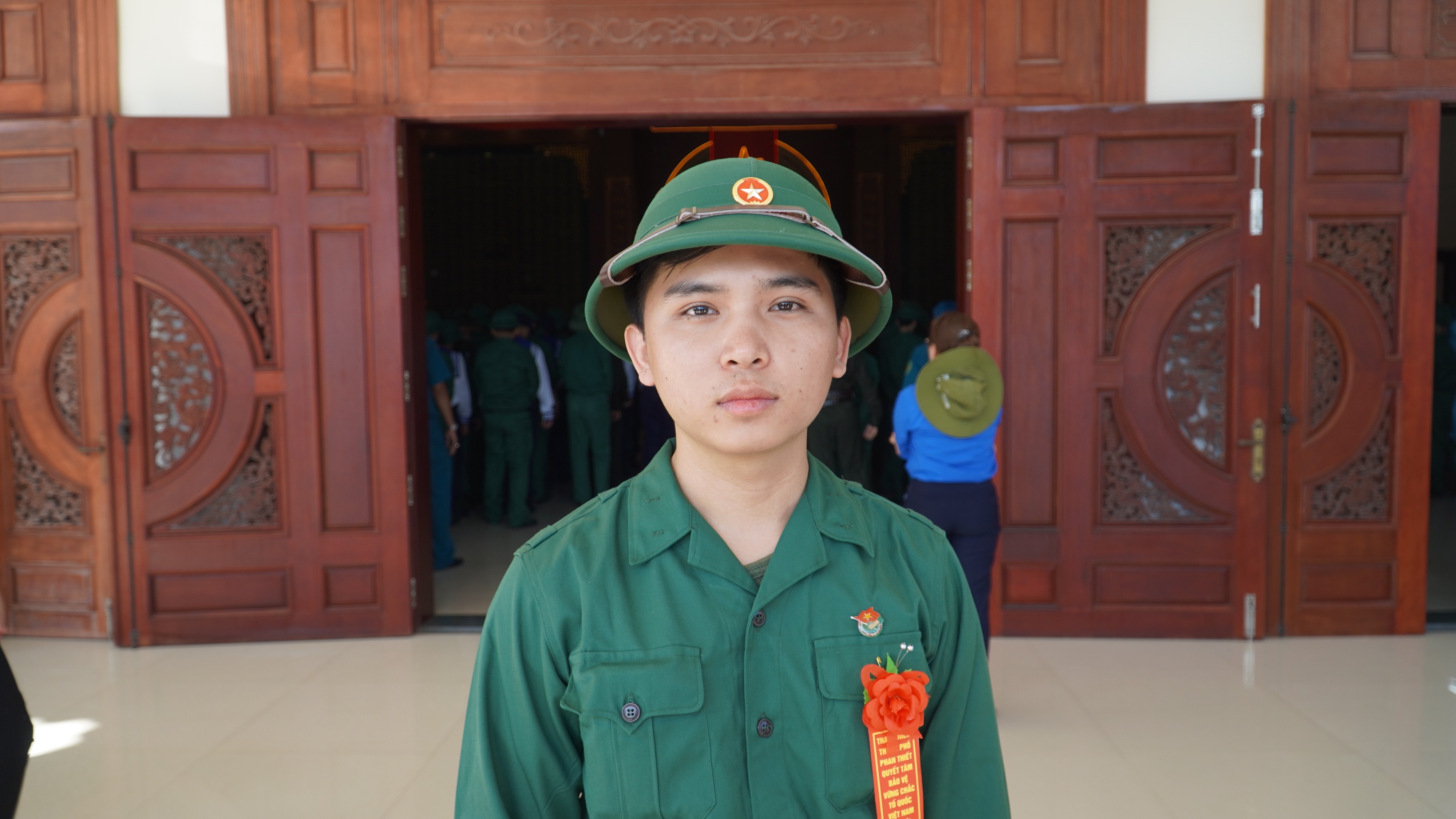 Sự kiện - Bình Thuận: Tân binh lên đường nhập ngũ nối tiếp truyền thống (Hình 6).