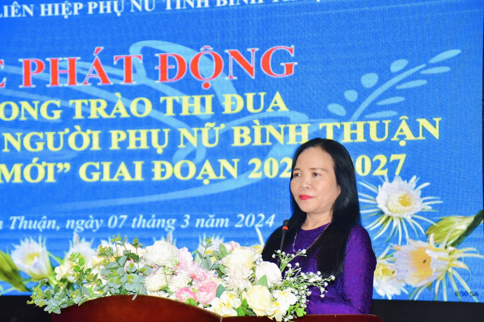 Dân sinh - Phát động thi đua Xây dựng người Phụ nữ Bình Thuận thời đại mới